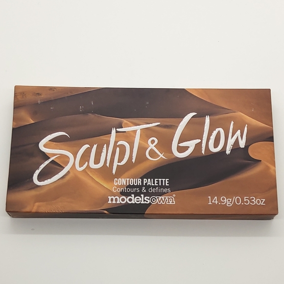 MODELS OWN Sculpt & Glow Contour Highlighter Palette NIB 02 Light to Medium - Picture 4 of 9